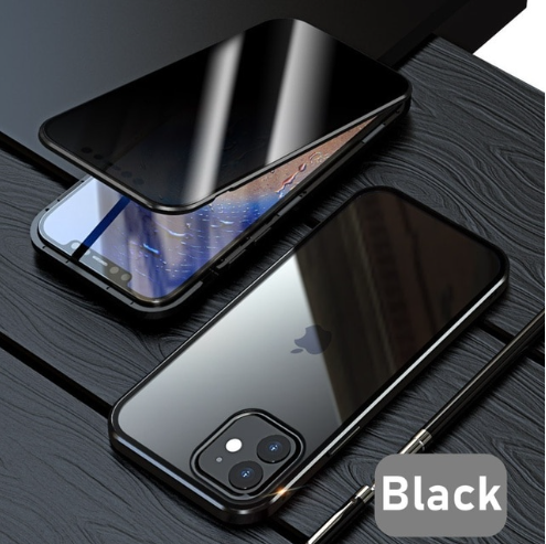 Glass Privacy Metal Phone Case For iPhone 14 （Private Listing）