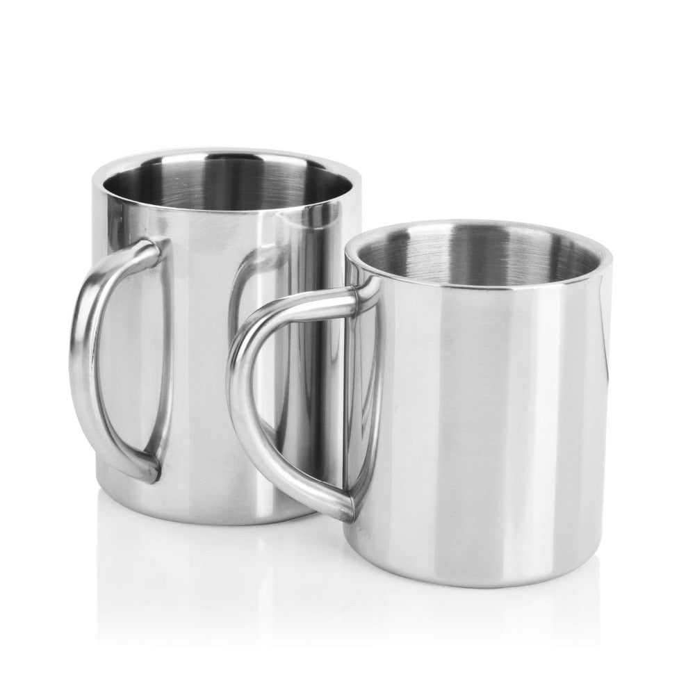 Double Wall Stainless Steel Coffee Mug