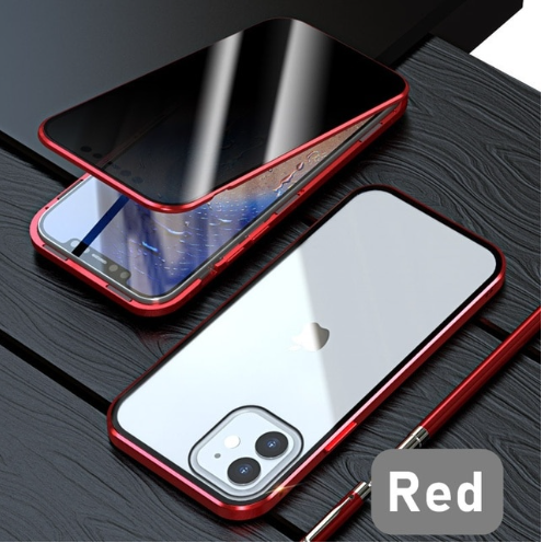 Glass Privacy Metal Phone Case For iPhone 14 （Private Listing）