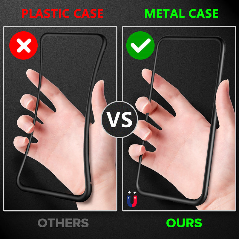 Glass Privacy Metal Phone Case For iPhone 14 （Private Listing）